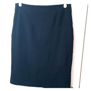 Very gently used black pencil skirt
